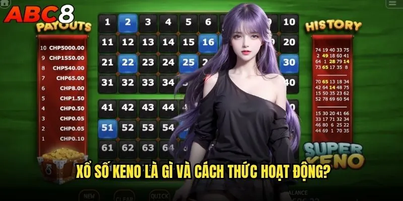 Xổ số Keno abc8 có luật chơi như thế nào? 1 Xổ số Keno là gì và cách thức hoạt động?
